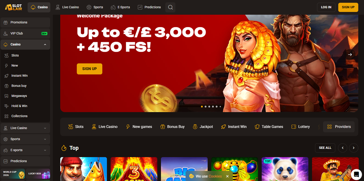 SlotLair best casino